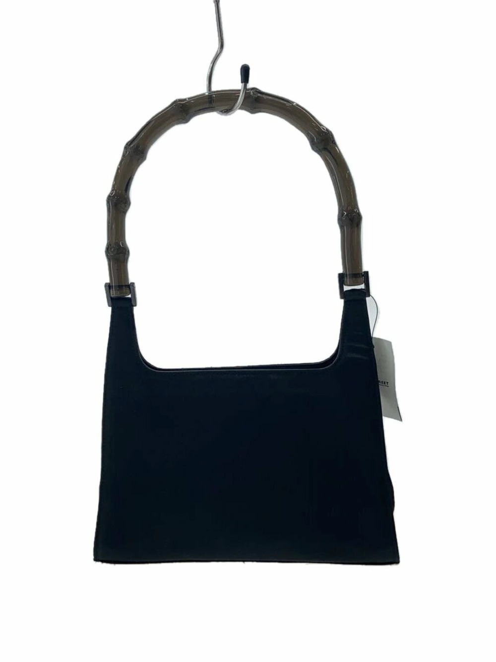 Gucci Bamboo Handbag Black Black